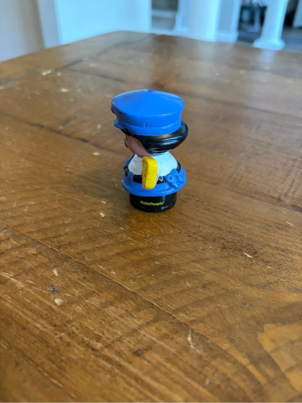Fisher-Price bus driver as